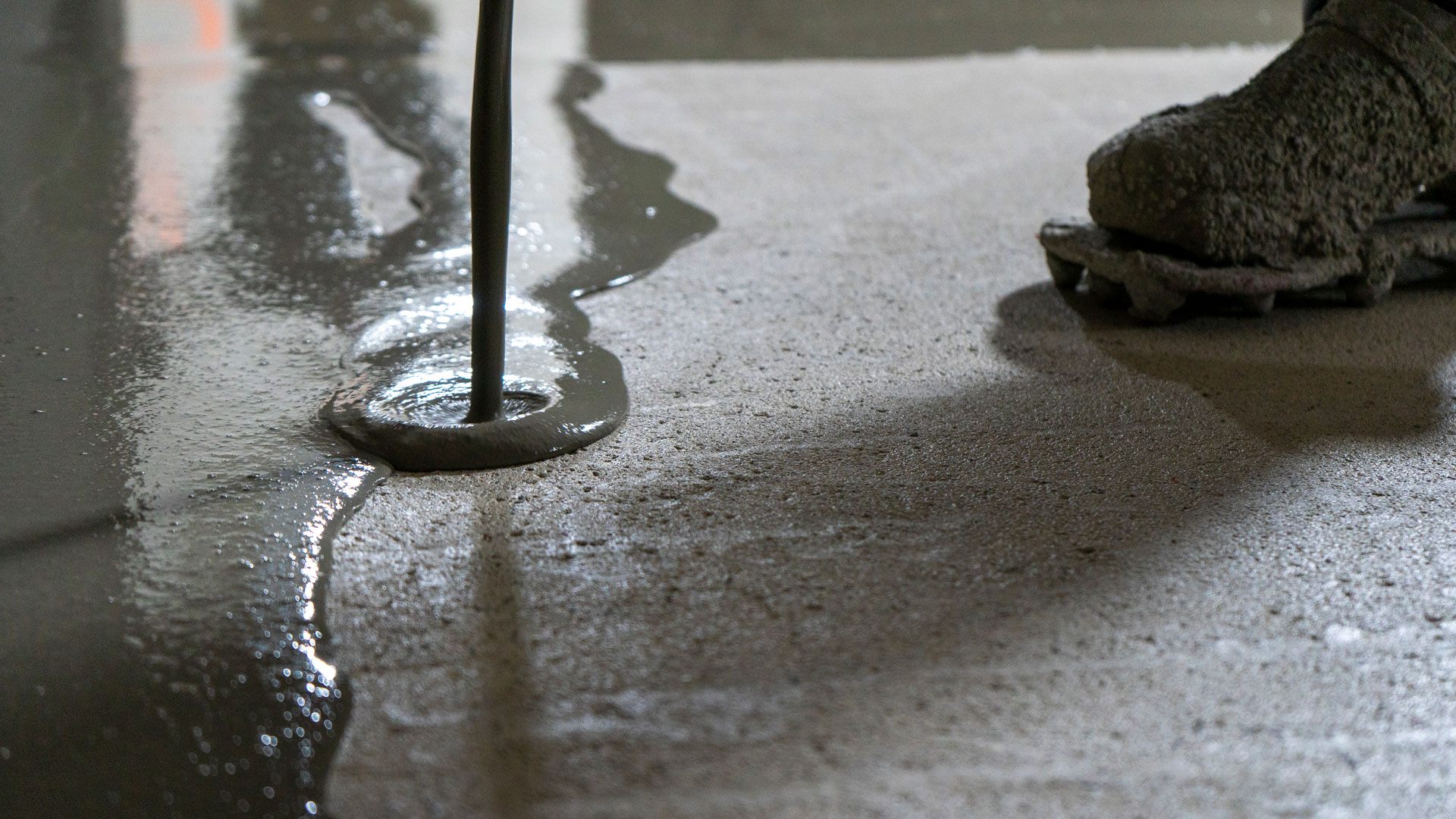 Egaliseren voor afwerkvloer